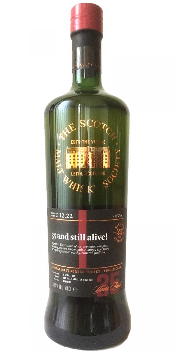 BenRiach 1983 SMWS 12.22 35 and still alive!