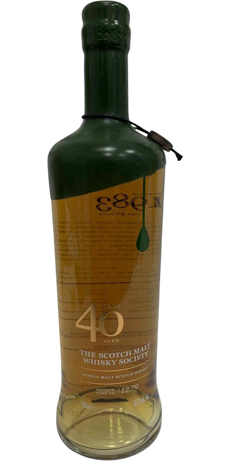 BenRiach 1983 SMWS 12.79 On the road again