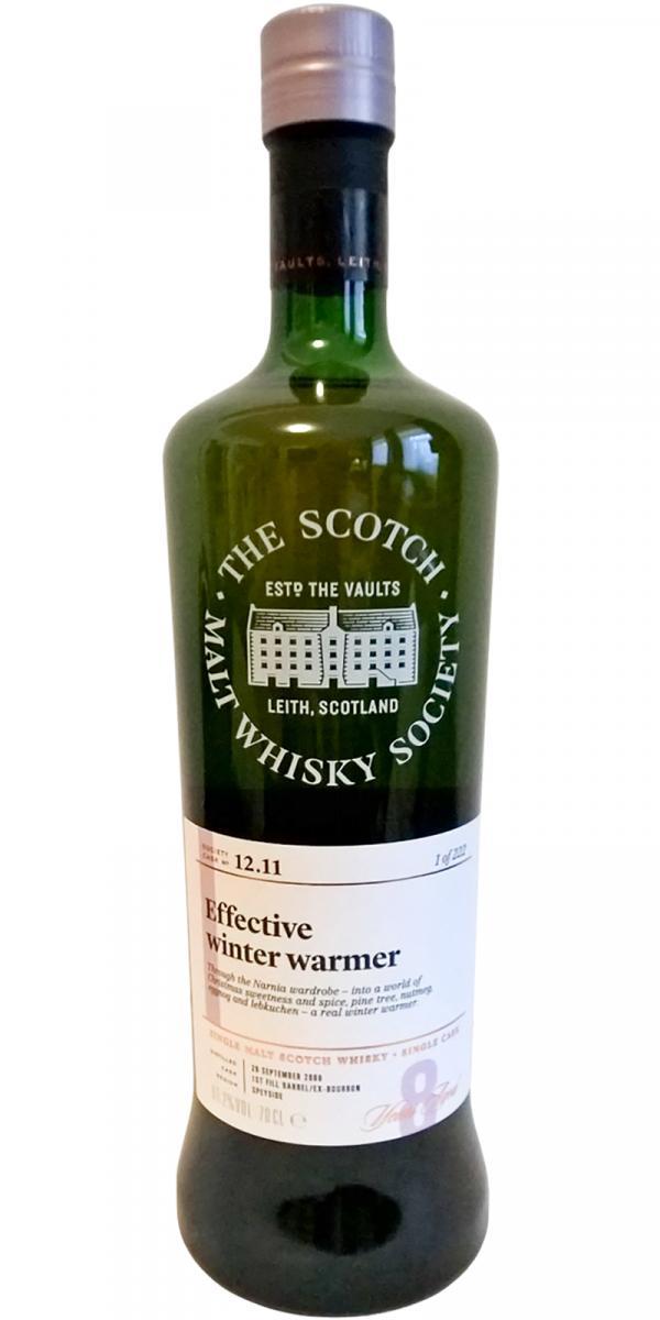 BenRiach 2009 SMWS 12.11 Effective winter warmer