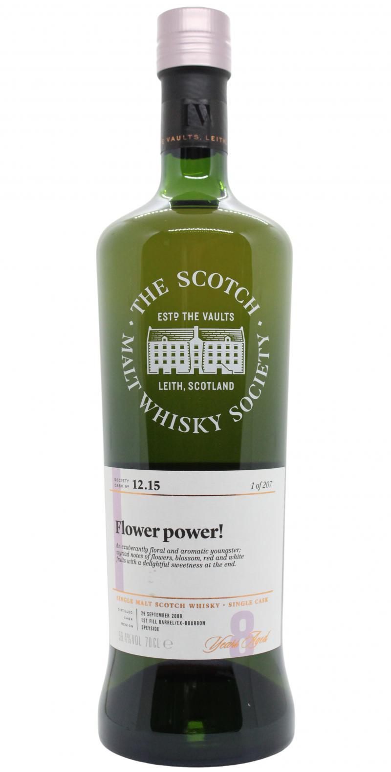 BenRiach 2009 SMWS 12.15 Flower power