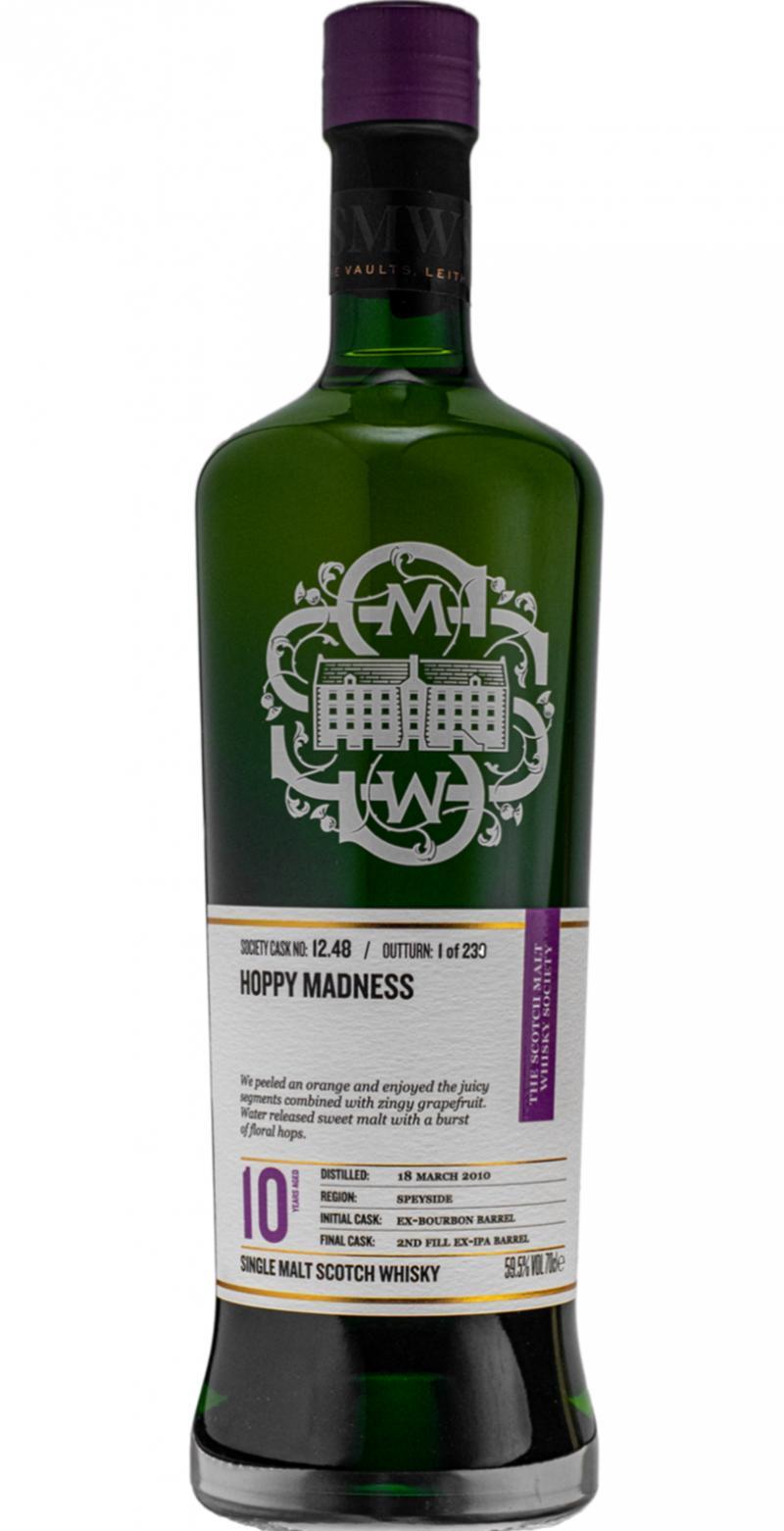 BenRiach 2010 SMWS 12.48 Hoppy madness