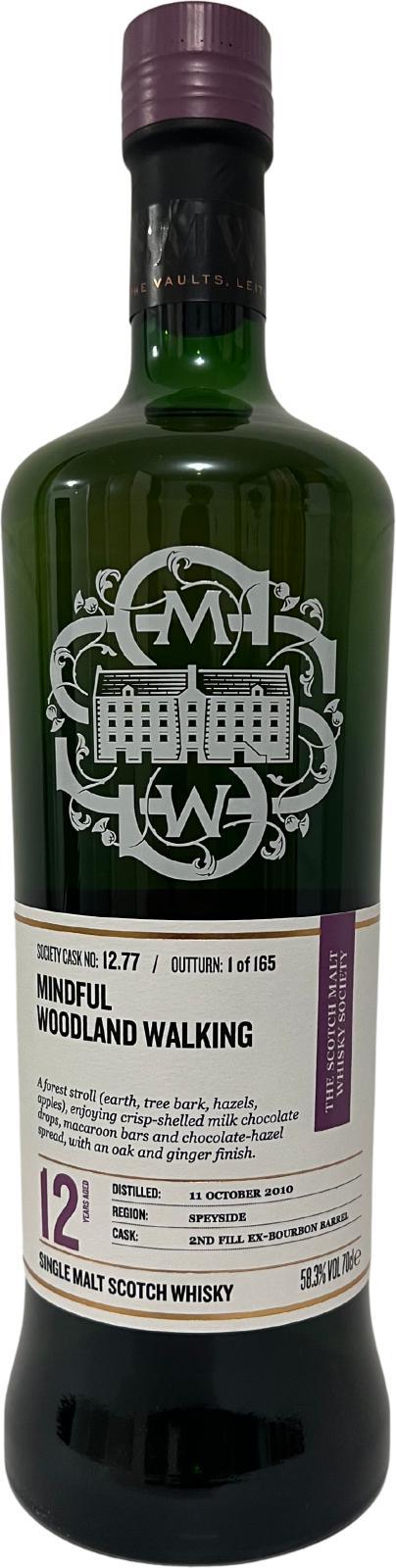 BenRiach 2010 SMWS 12.77 Mindful woodland walking
