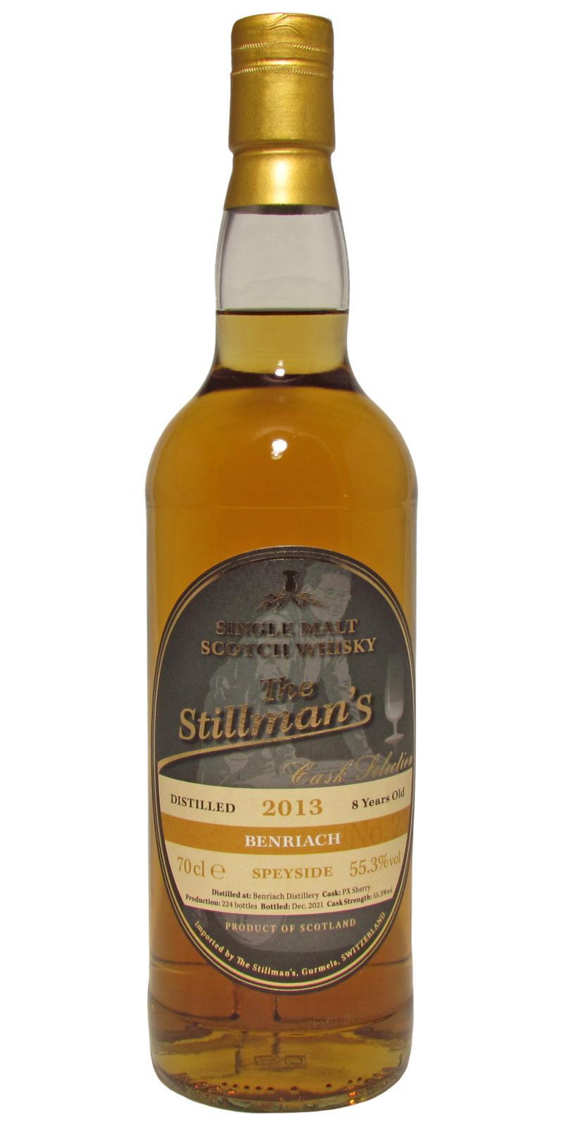 BenRiach 2013 Stm Cask Selection No. 23