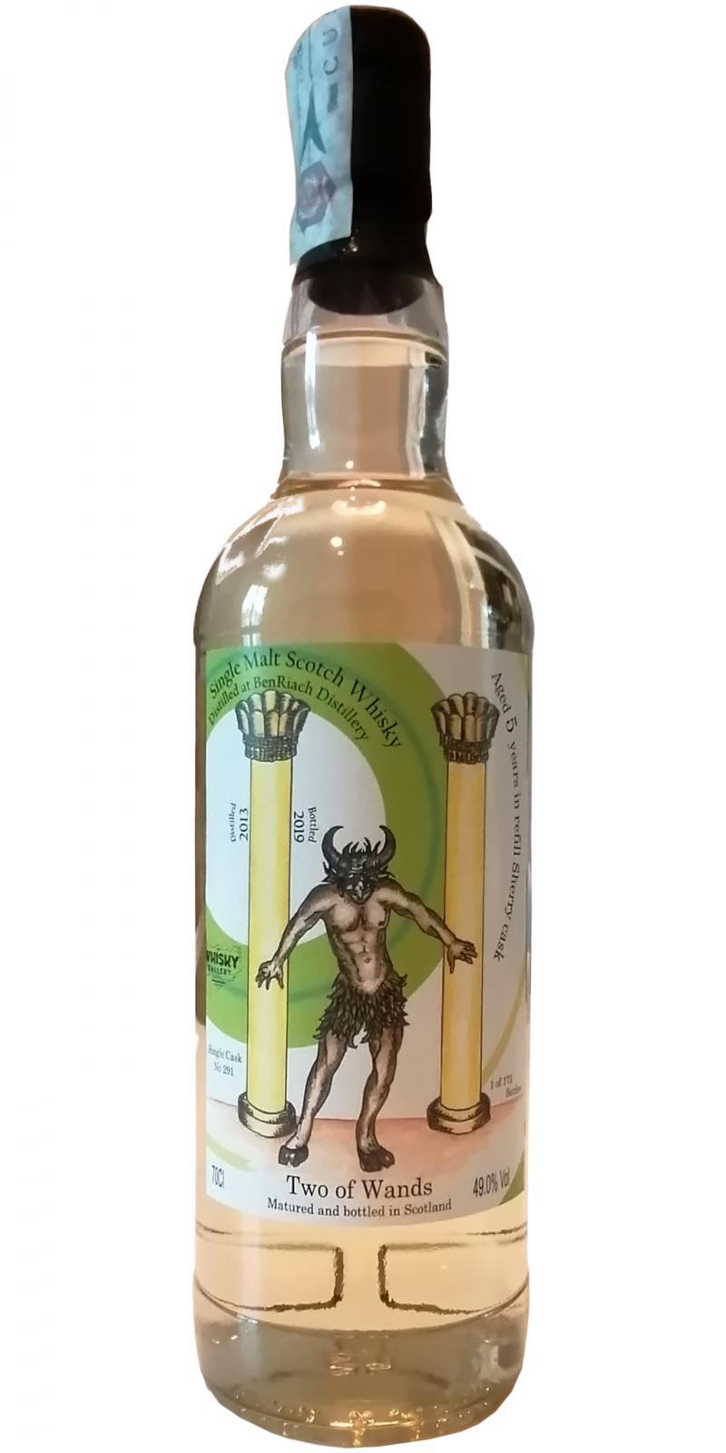 BenRiach 2013 TWG Tarot Card Series - Two of Wands