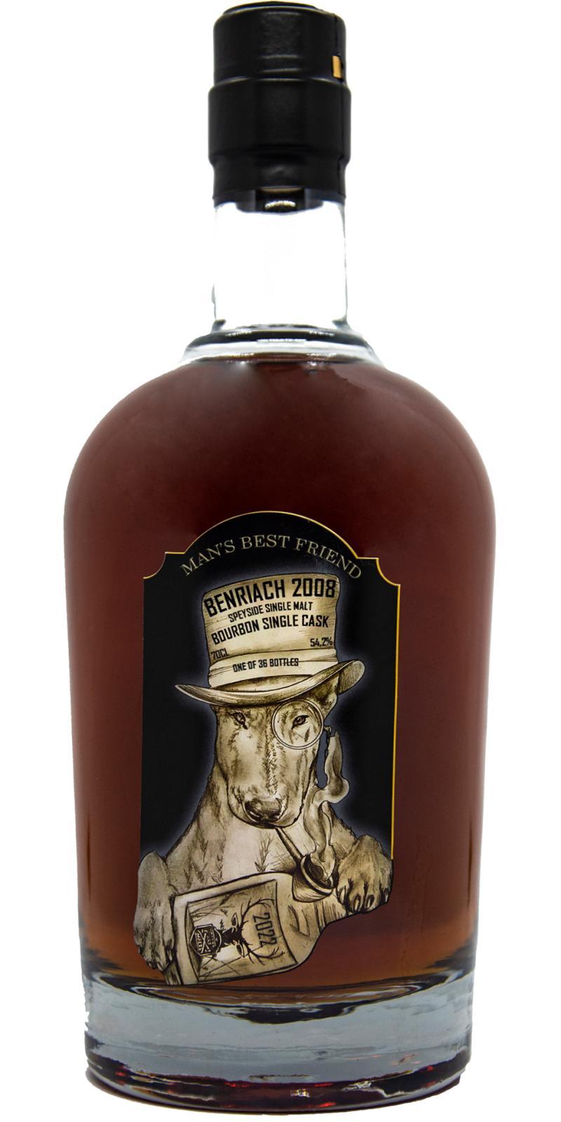 BenRiach 2008 UD Man's Best Friend