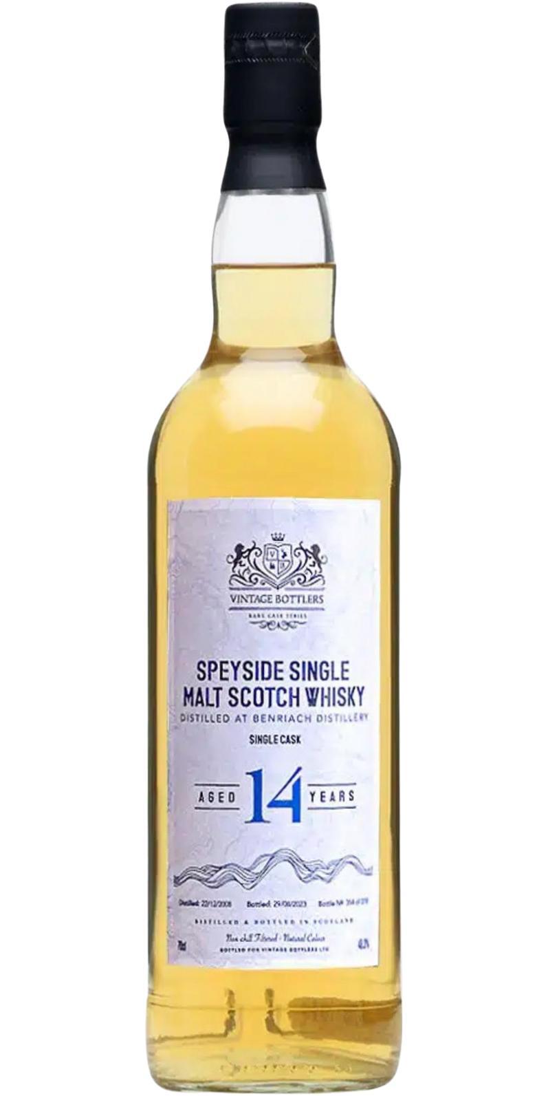 BenRiach 2008 VBtl Rare Cask Series