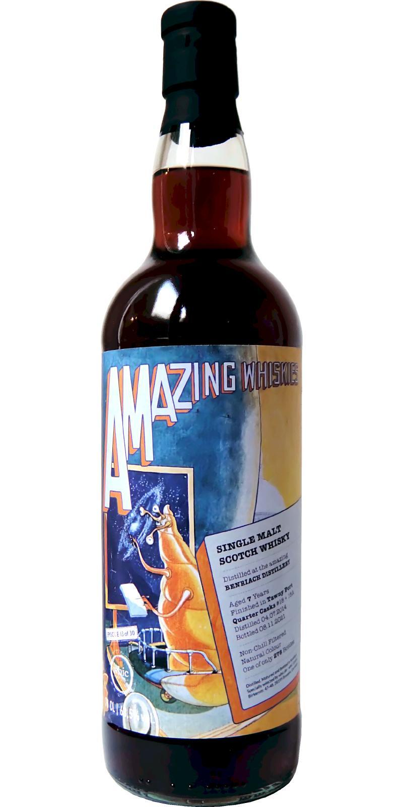 BenRiach 2014 whic Amazing Whiskies