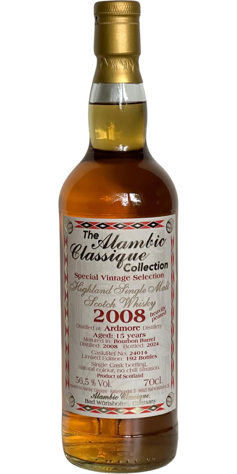 Ardmore 2008 AC  Special Vintage Selection