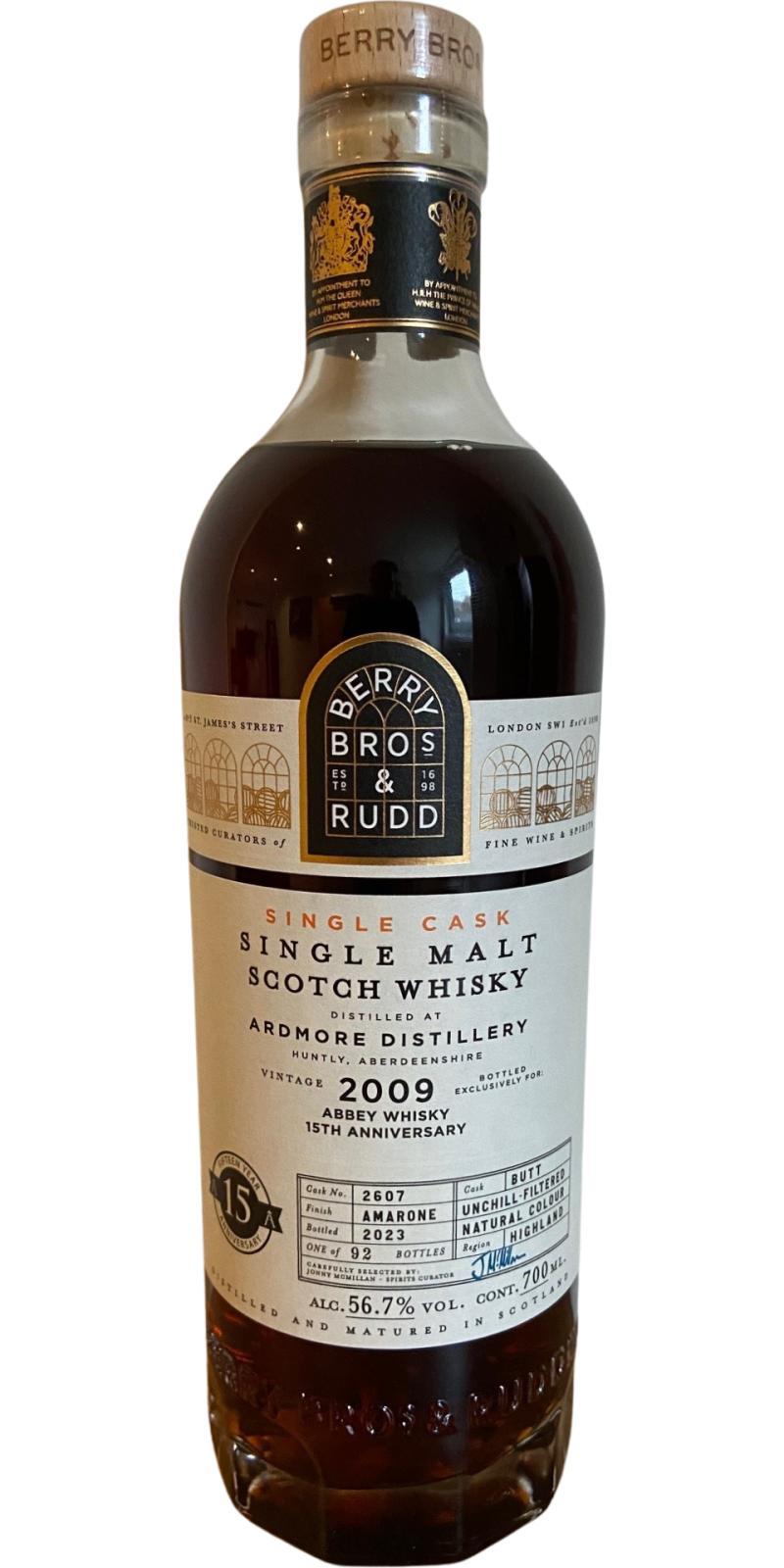 Ardmore 2009 BR  Single Cask
