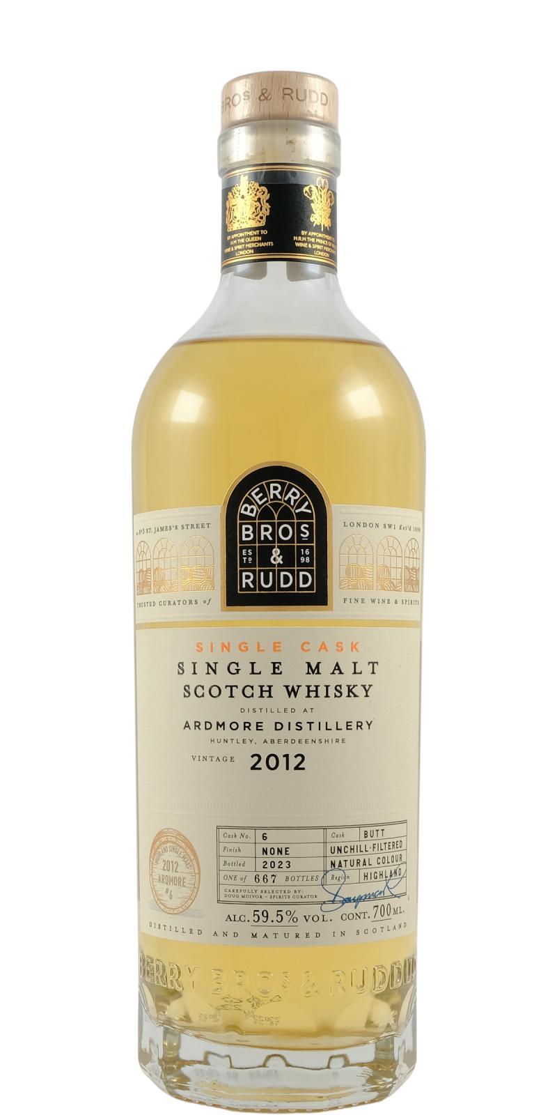 Ardmore 2012 BR  Single Cask