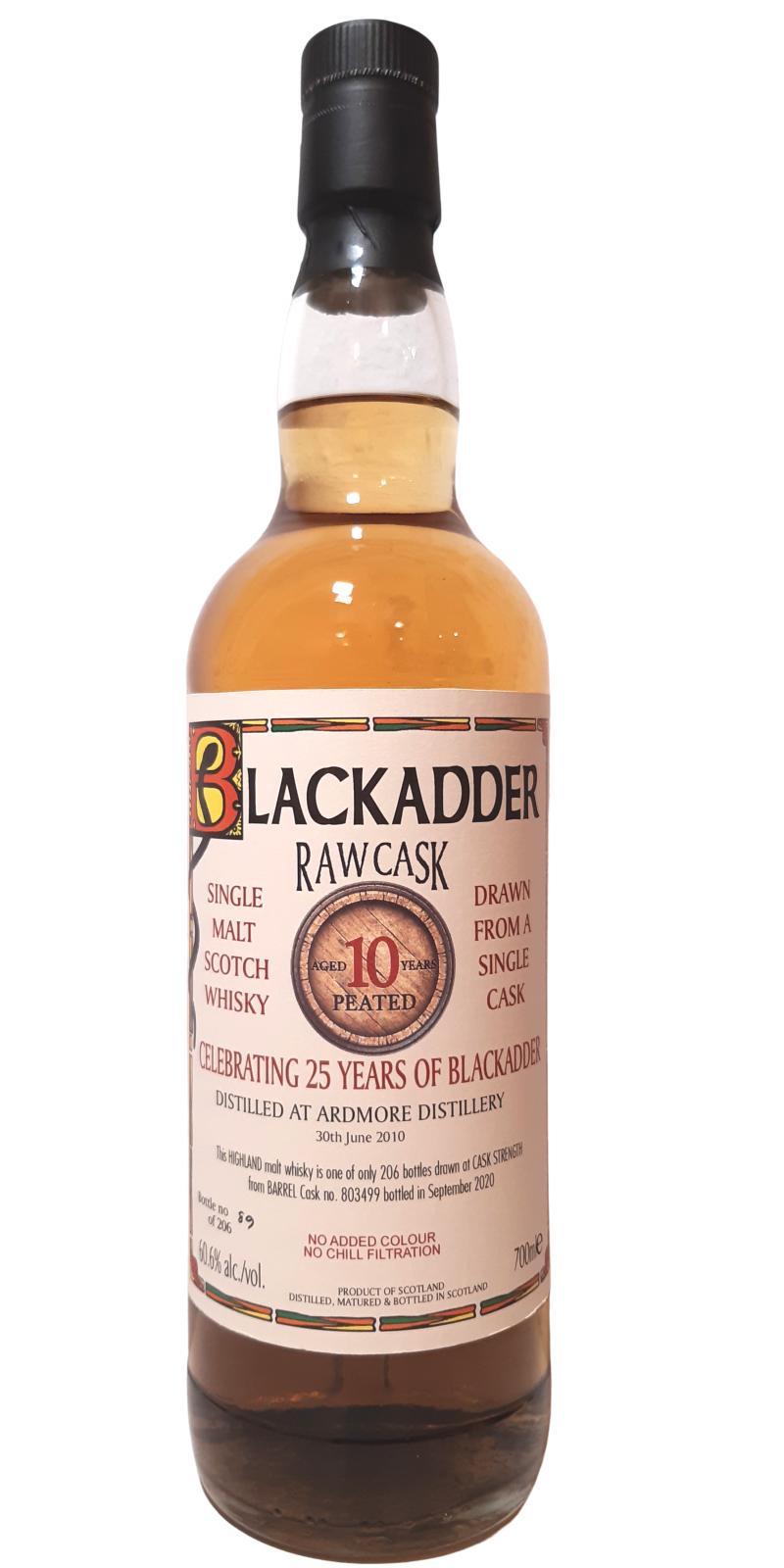 Ardmore 2010 BA  Raw Cask