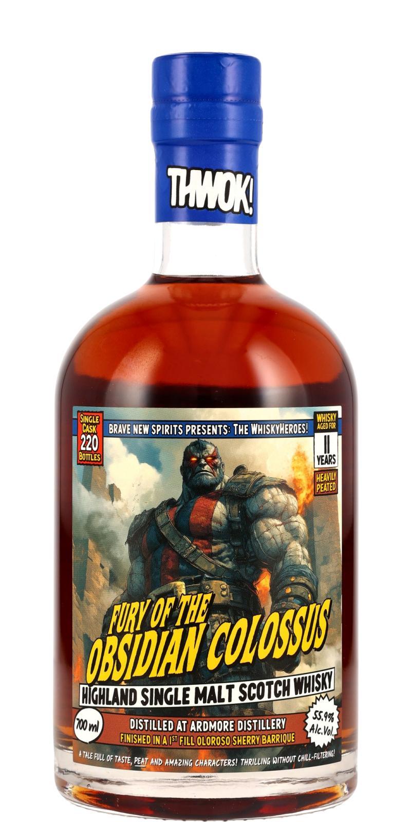 Ardmore 11-year-old BNSp  Fury of the Obsidian Colossus - The WhiskyHeroes