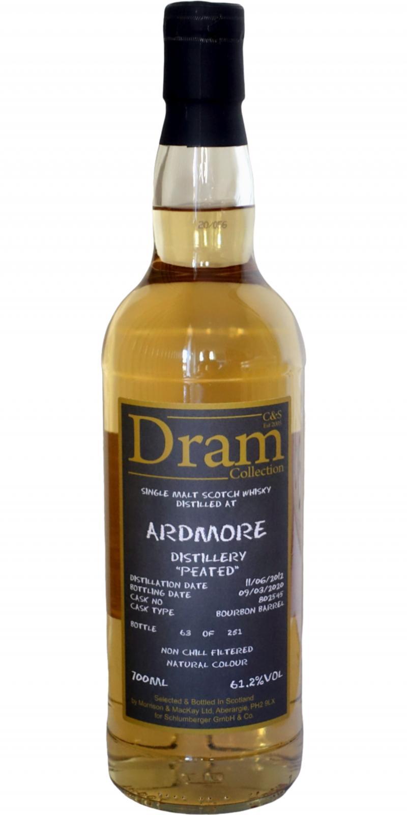 Ardmore 2012 C&S  Dram Collection