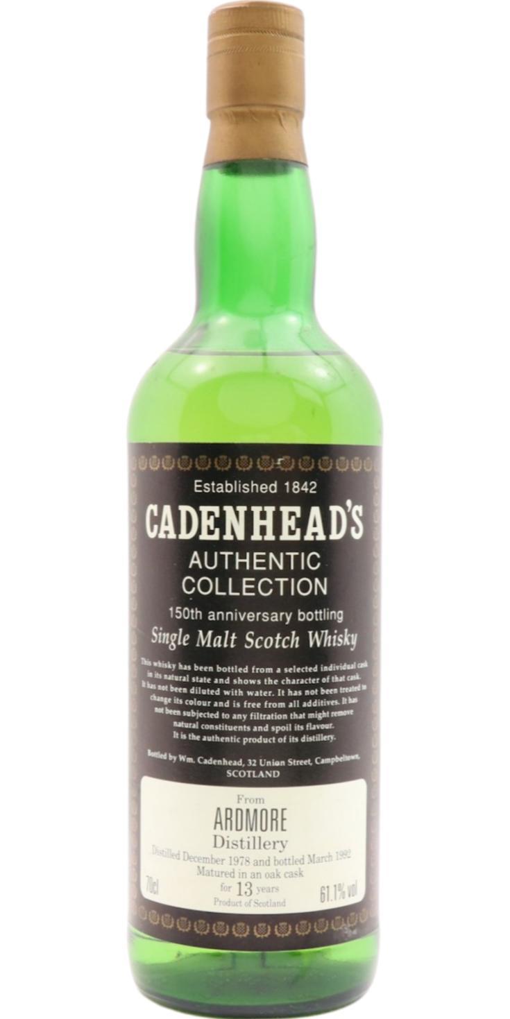 Ardmore 1978 CA  Authentic Collection - 150th Anniversary Bottling