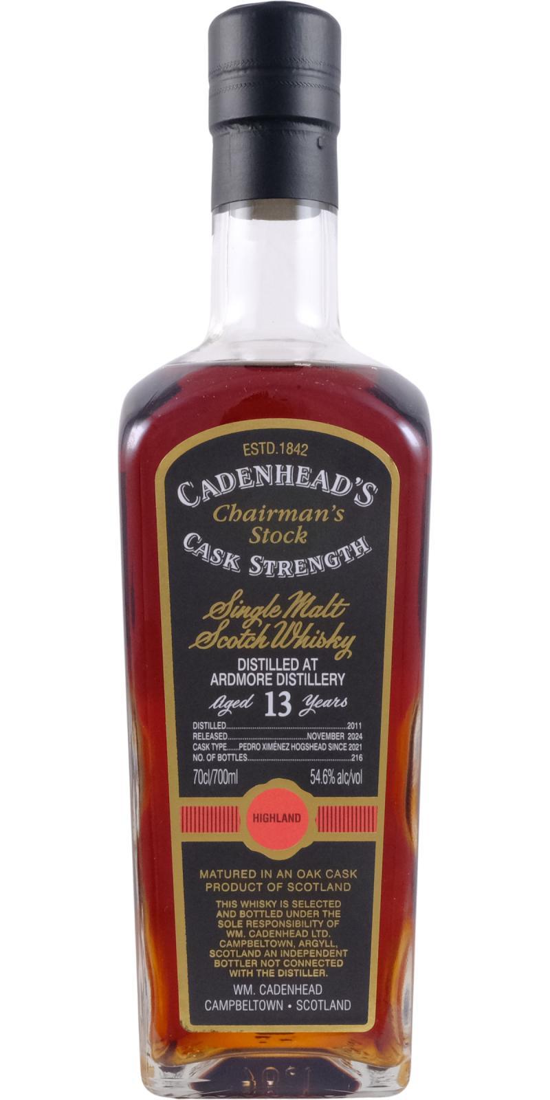 Ardmore 2011 CA  Chairman's Stock