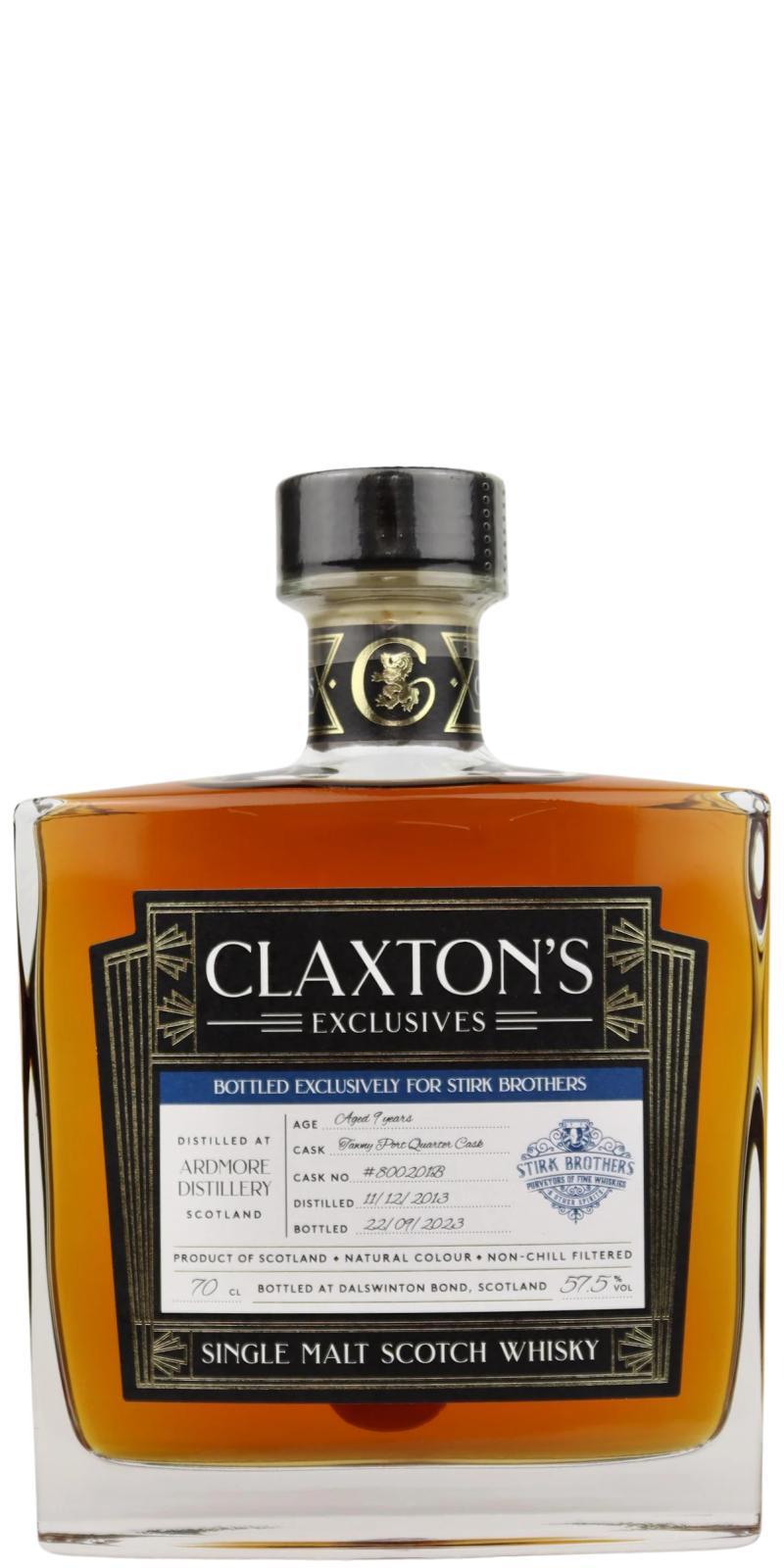 Ardmore 2013 Cl  Claxton's Exclusives