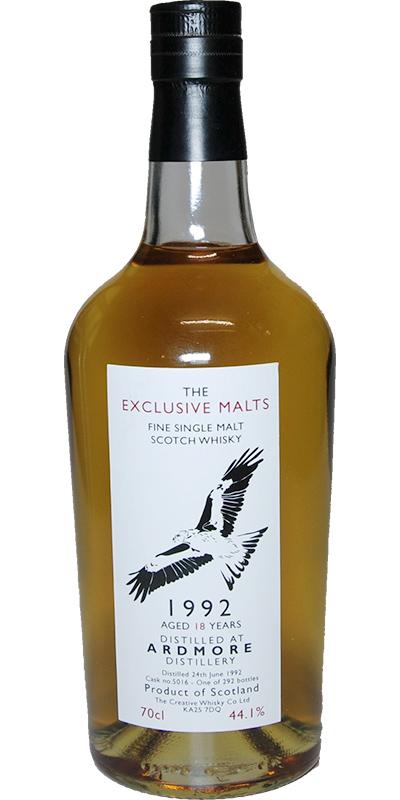 Ardmore 1992 CWC  The Exclusive Malts