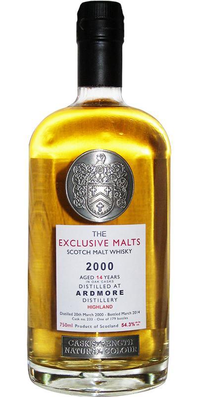 Ardmore 2000 CWC  The Exclusive Malts