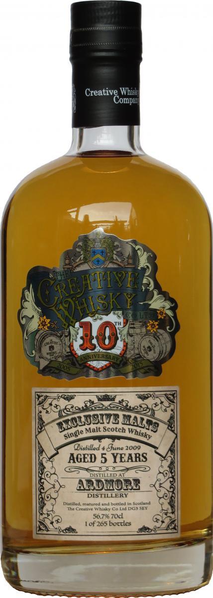 Ardmore 2009 CWC  10th Anniversary of Creative Whisky Company 2005-2015