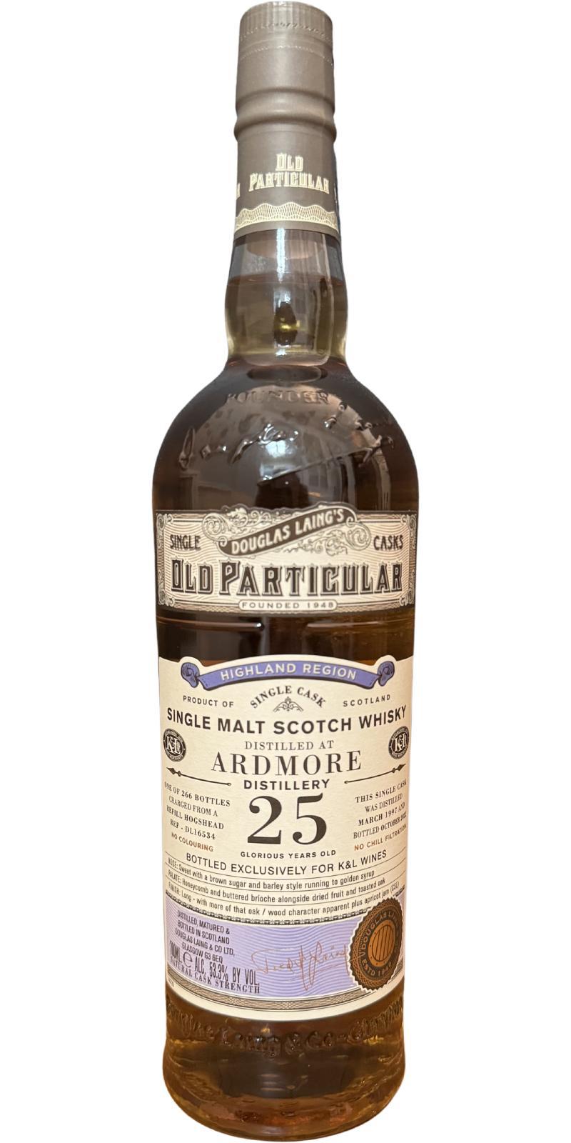Ardmore 1997 DL  Old Particular