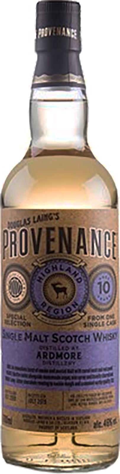Ardmore 2009 DL  Provenance