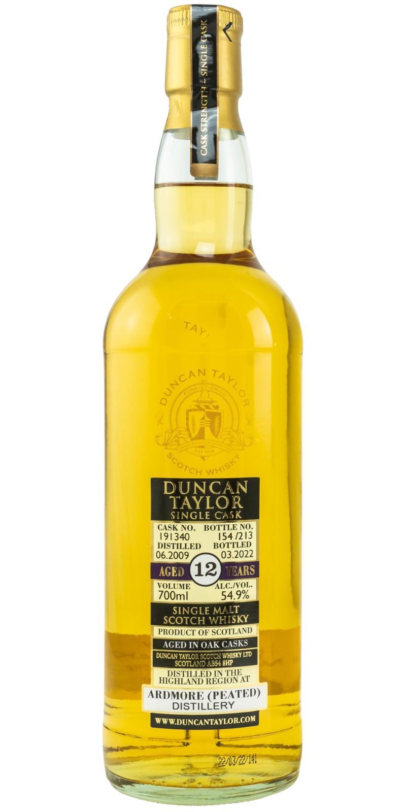 Ardmore 2009 DT  Single Cask