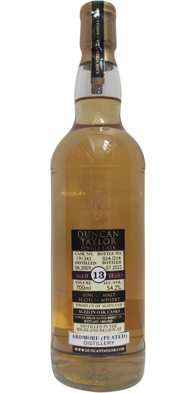 Ardmore 2009 DT  Single Cask