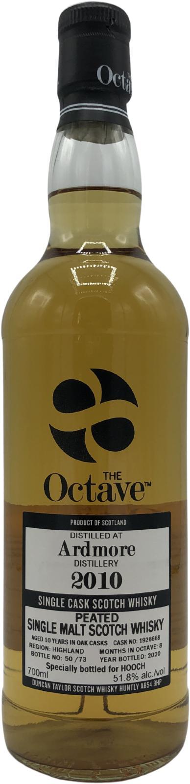 Ardmore 2010 DT  The Octave - Peated