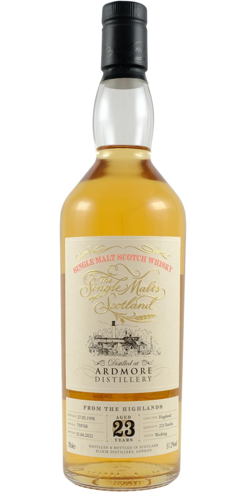 Ardmore 1998 ElD  The Single Malts of Scotland