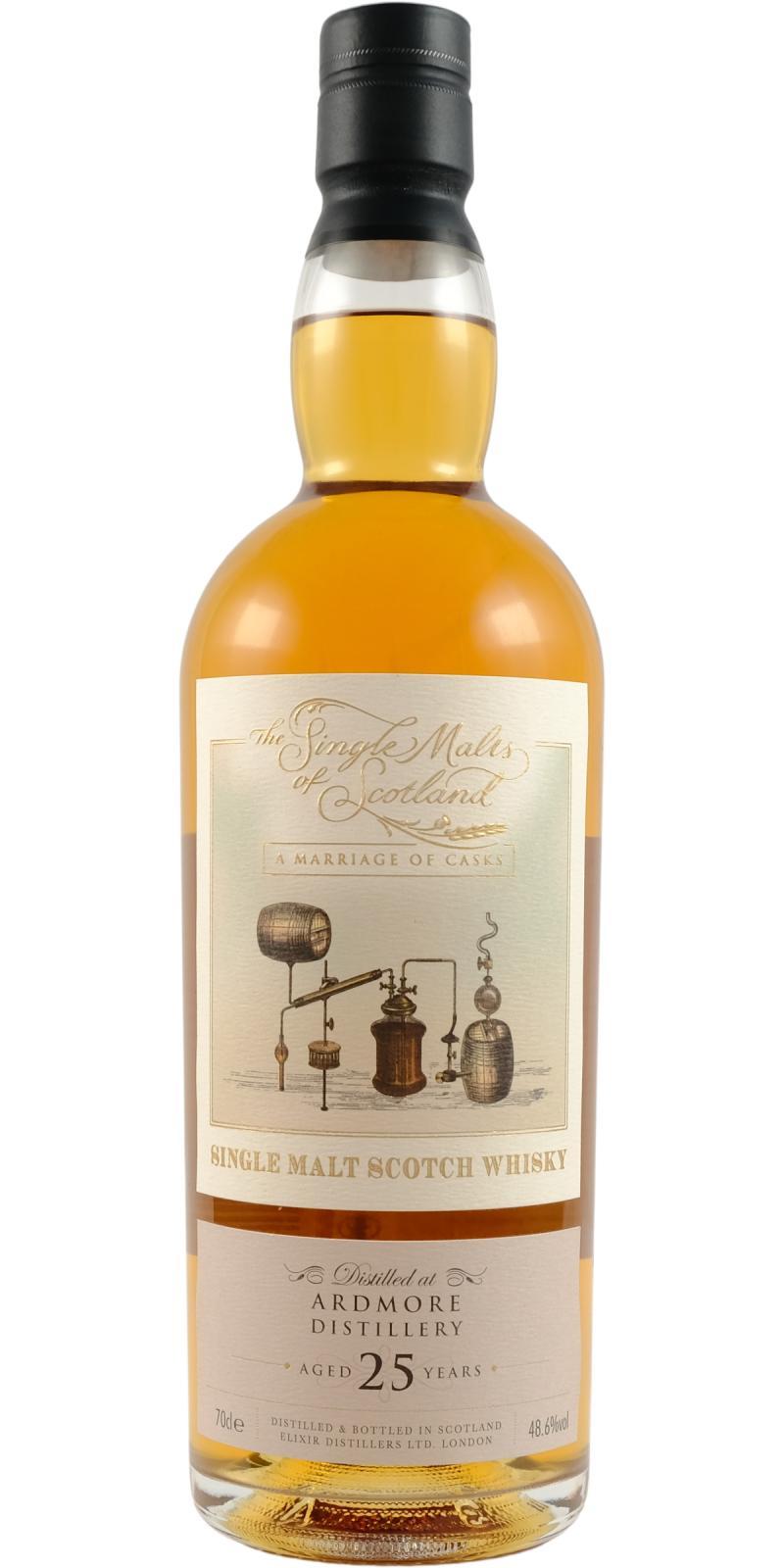 Ardmore 25-year-old ElD  The Single Malts of Scotland a Marriage of Casks