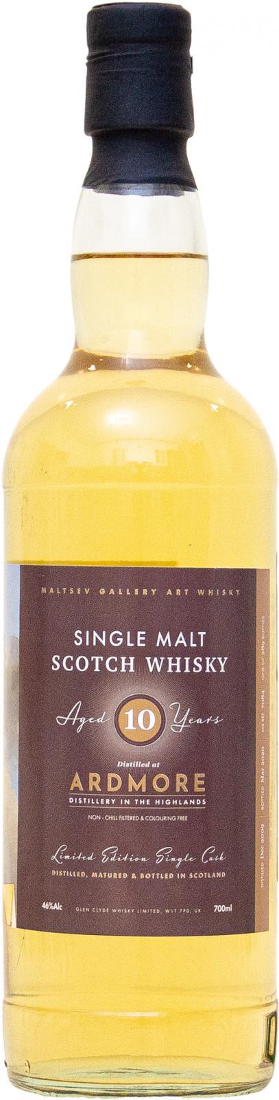 Ardmore 2009 GCWL  Maltsev Gallery Art Series Single Malt