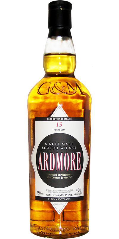 Ardmore 15-year-old GM  Licensed Bottling
