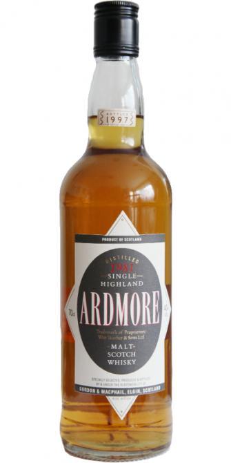 Ardmore 1981 GM  Licensed Bottling