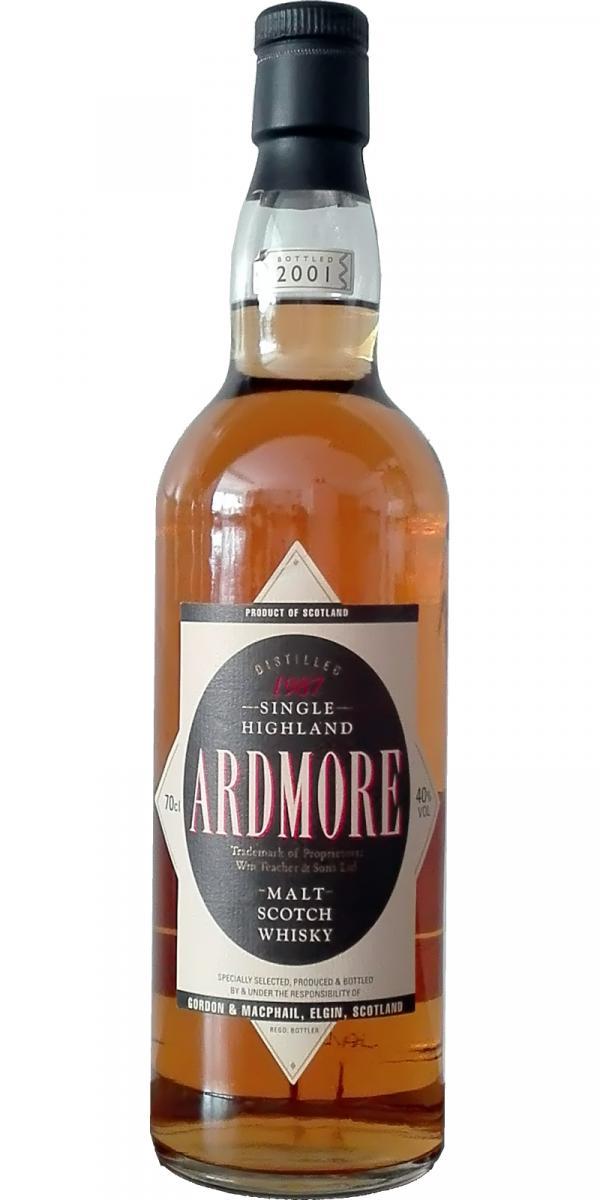 Ardmore 1987 GM  Licensed Bottling