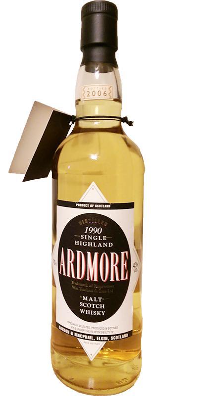 Ardmore 1990 GM  Licensed Bottling