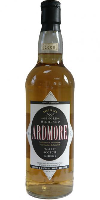 Ardmore 1993 GM  Licensed Bottling