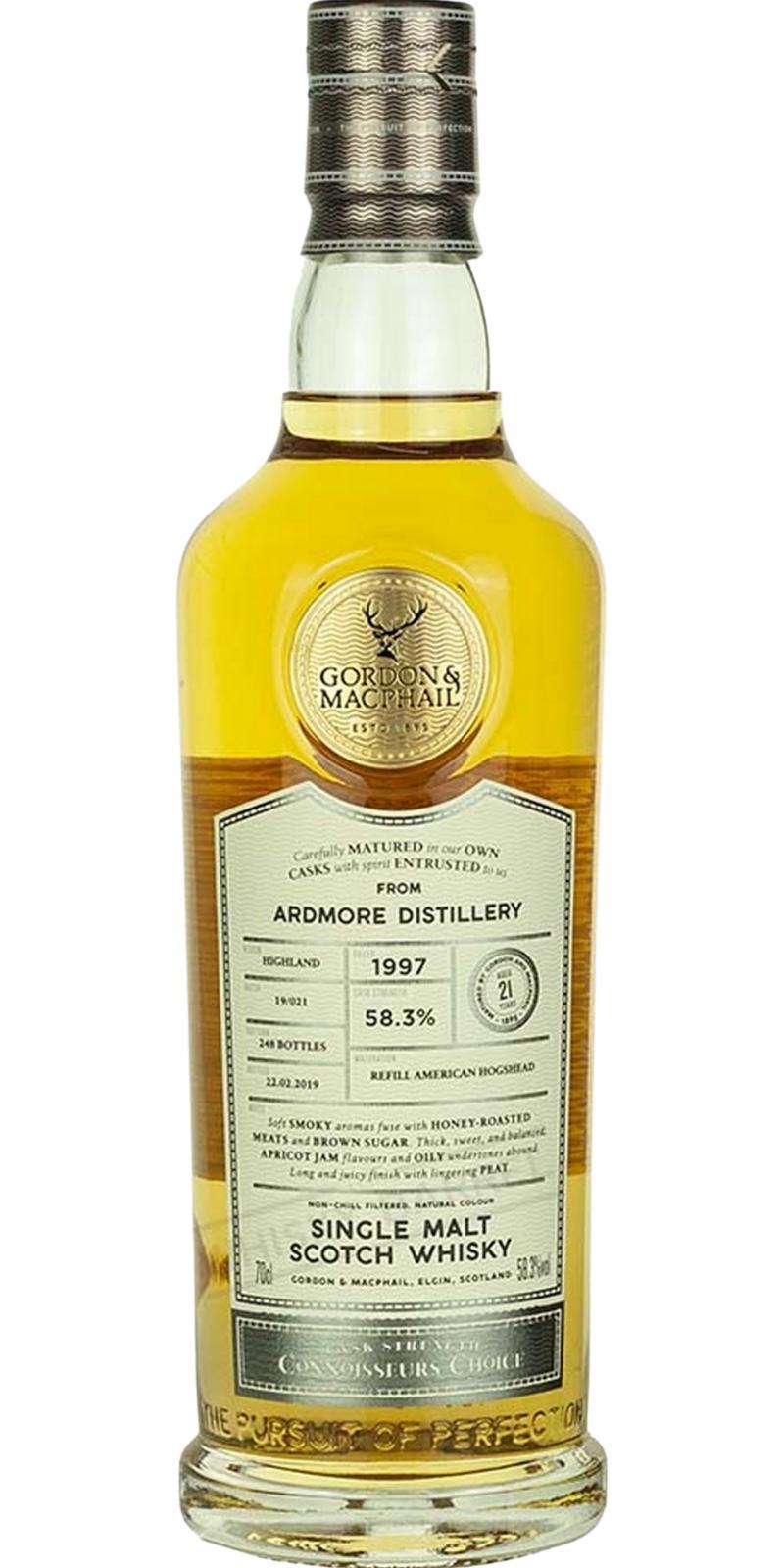 Ardmore 1997 GM  Connoisseurs Choice - Cask Strength