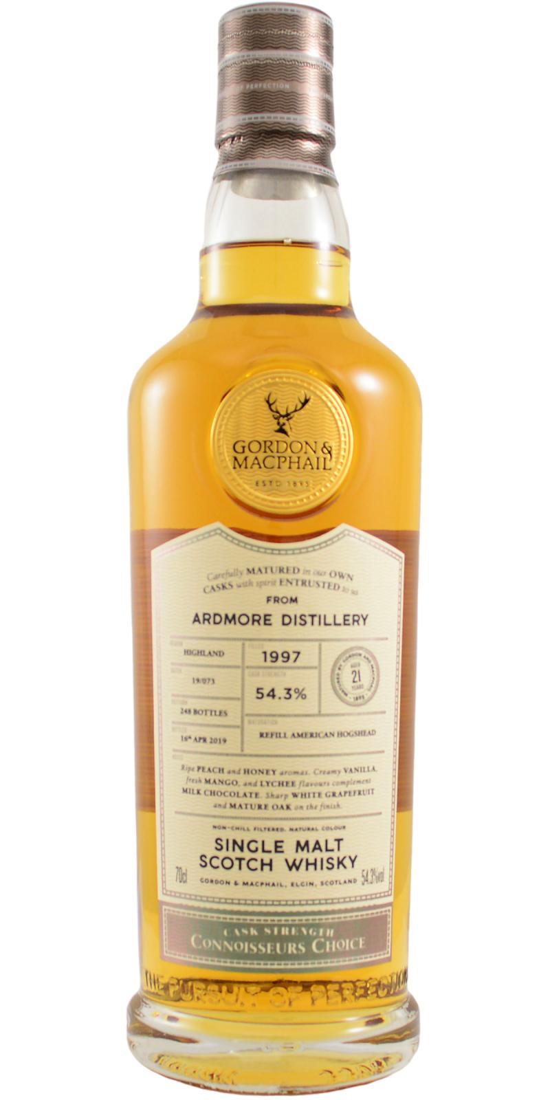 Ardmore 1997 GM  Connoisseurs Choice - Cask Strength