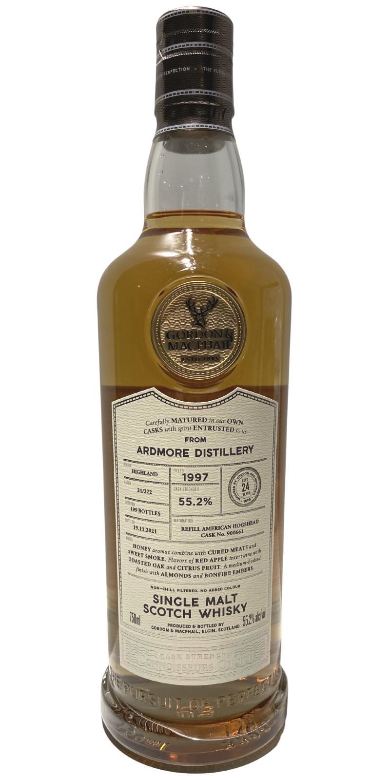 Ardmore 1997 GM  Connoisseurs Choice - Cask Strength