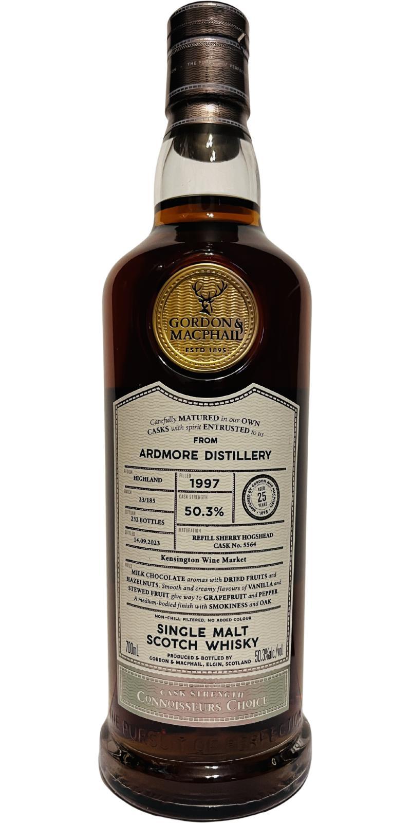 Ardmore 1997 GM  Connoisseurs Choice - Cask Strength