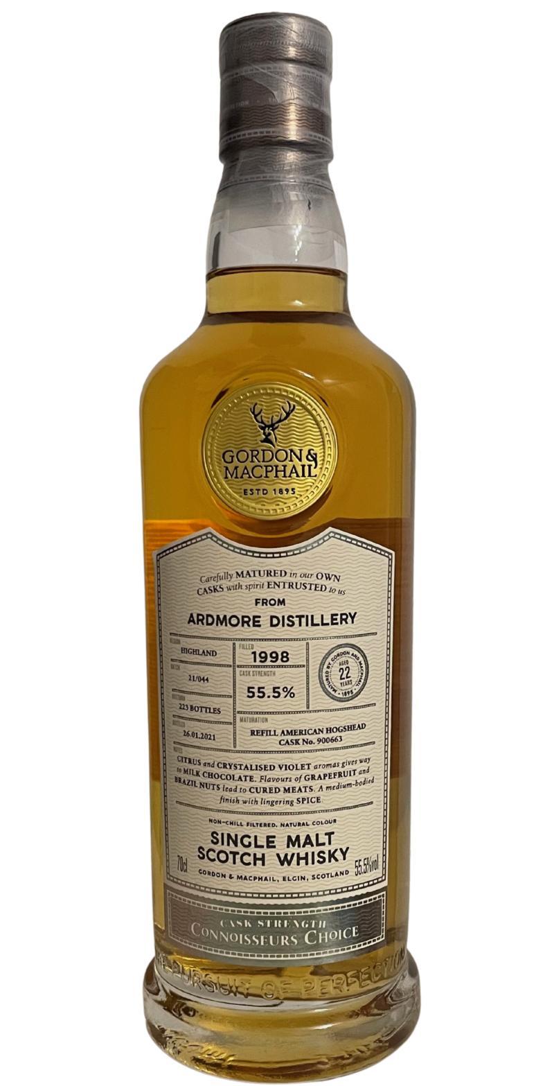 Ardmore 1998 GM  Connoisseurs Choice - Cask Strength
