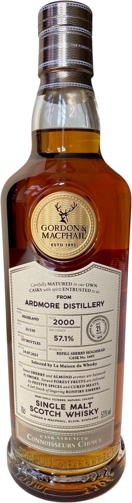 Ardmore 2000 GM  Connoisseurs Choice - Cask Strength