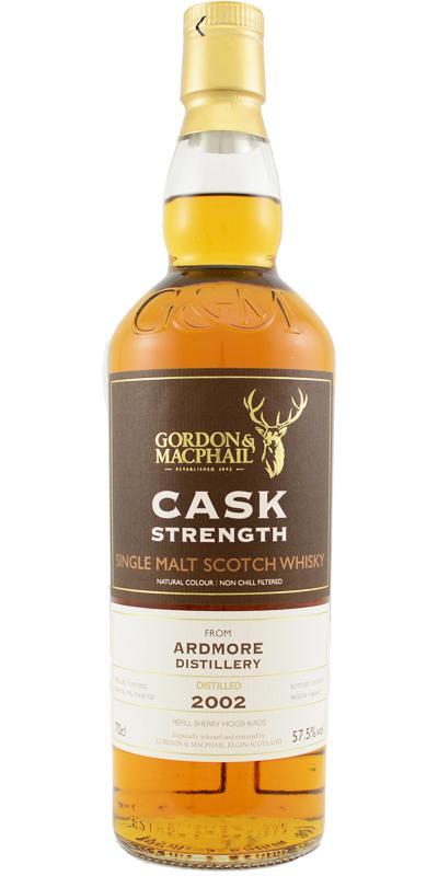 Ardmore 2002 GM  Cask Strength