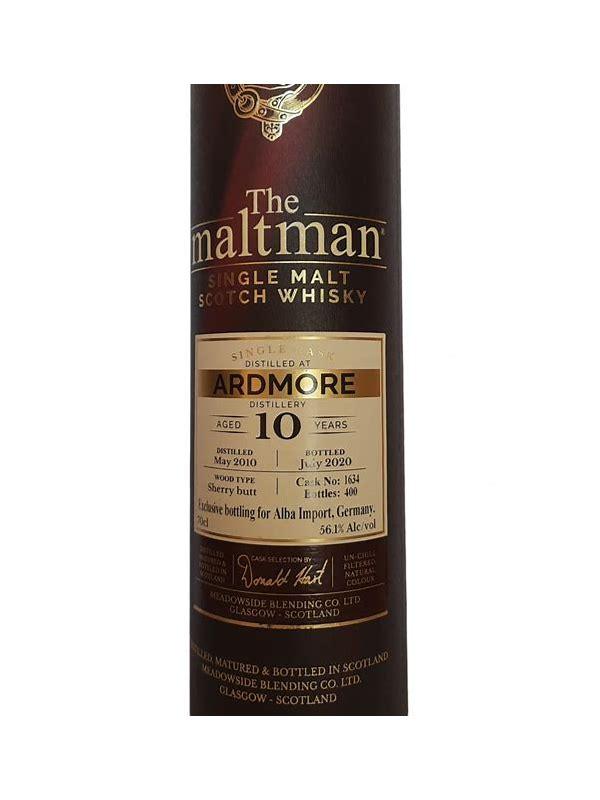 Ardmore 2010 GWA  Whiskology – Whisky & Mythology -  A for Awakening Beneath the Earth(Enceladus)