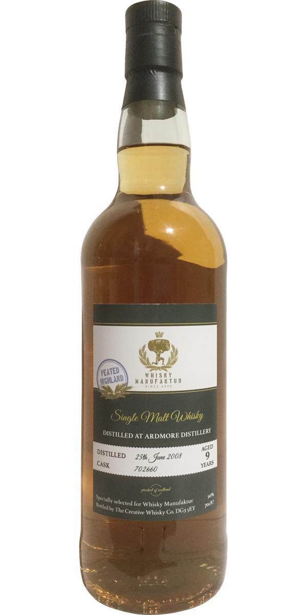 Ardmore 2008 JW  Whiskymanufaktur