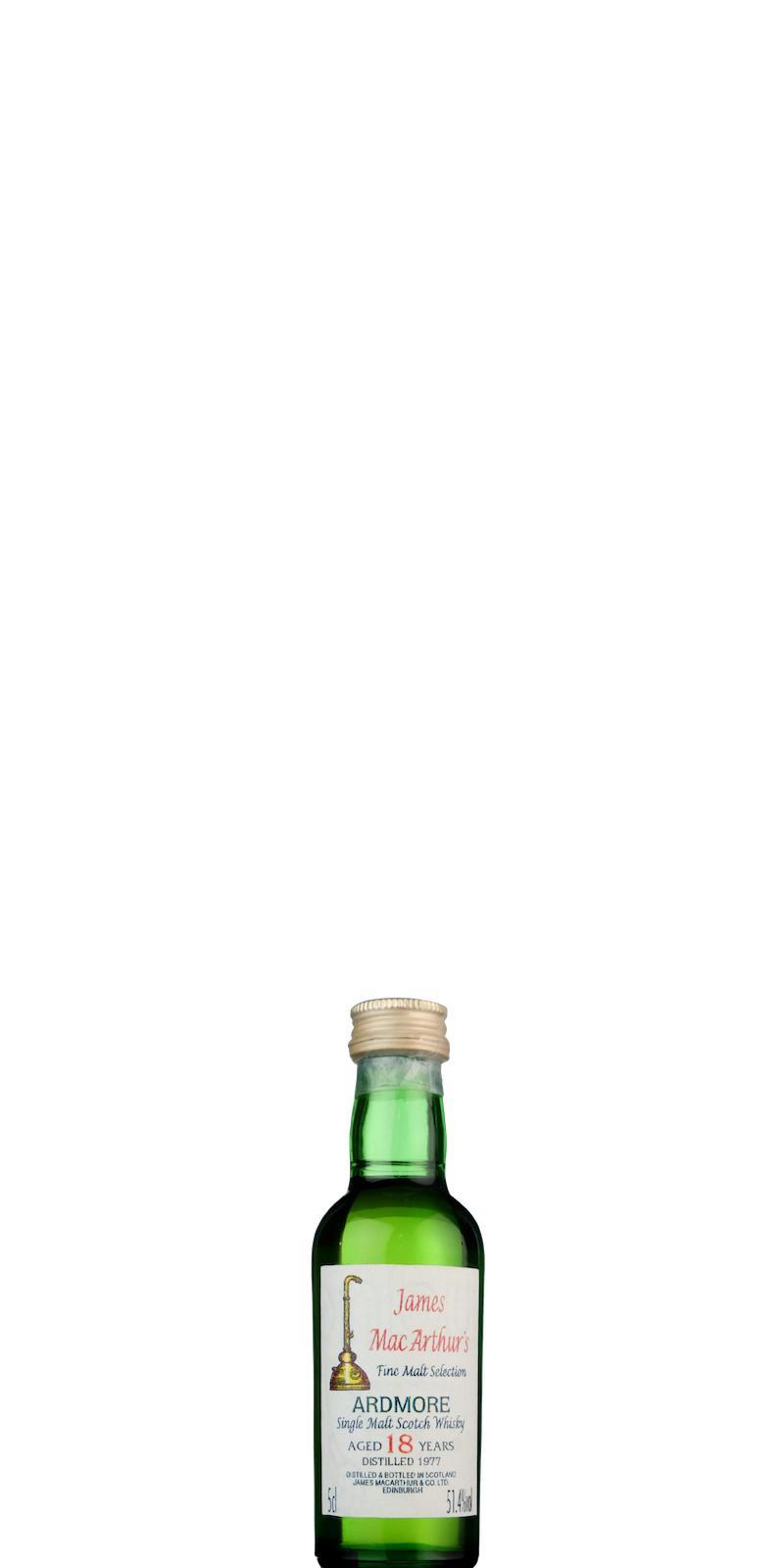 Ardmore 1977 JM  Fine Malt Selection - Miniature