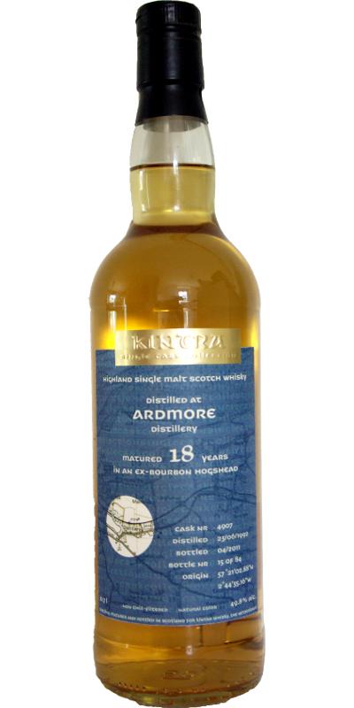 Ardmore 1992 KiW  Single Cask Collection