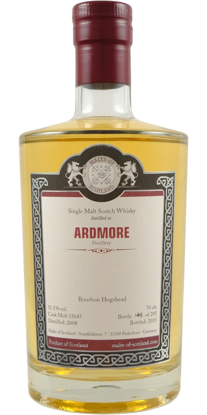 Ardmore 2008 MoS