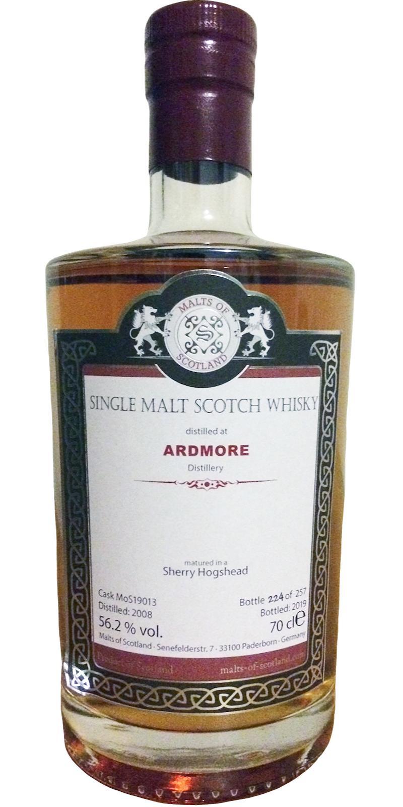 Ardmore 2008 MoS