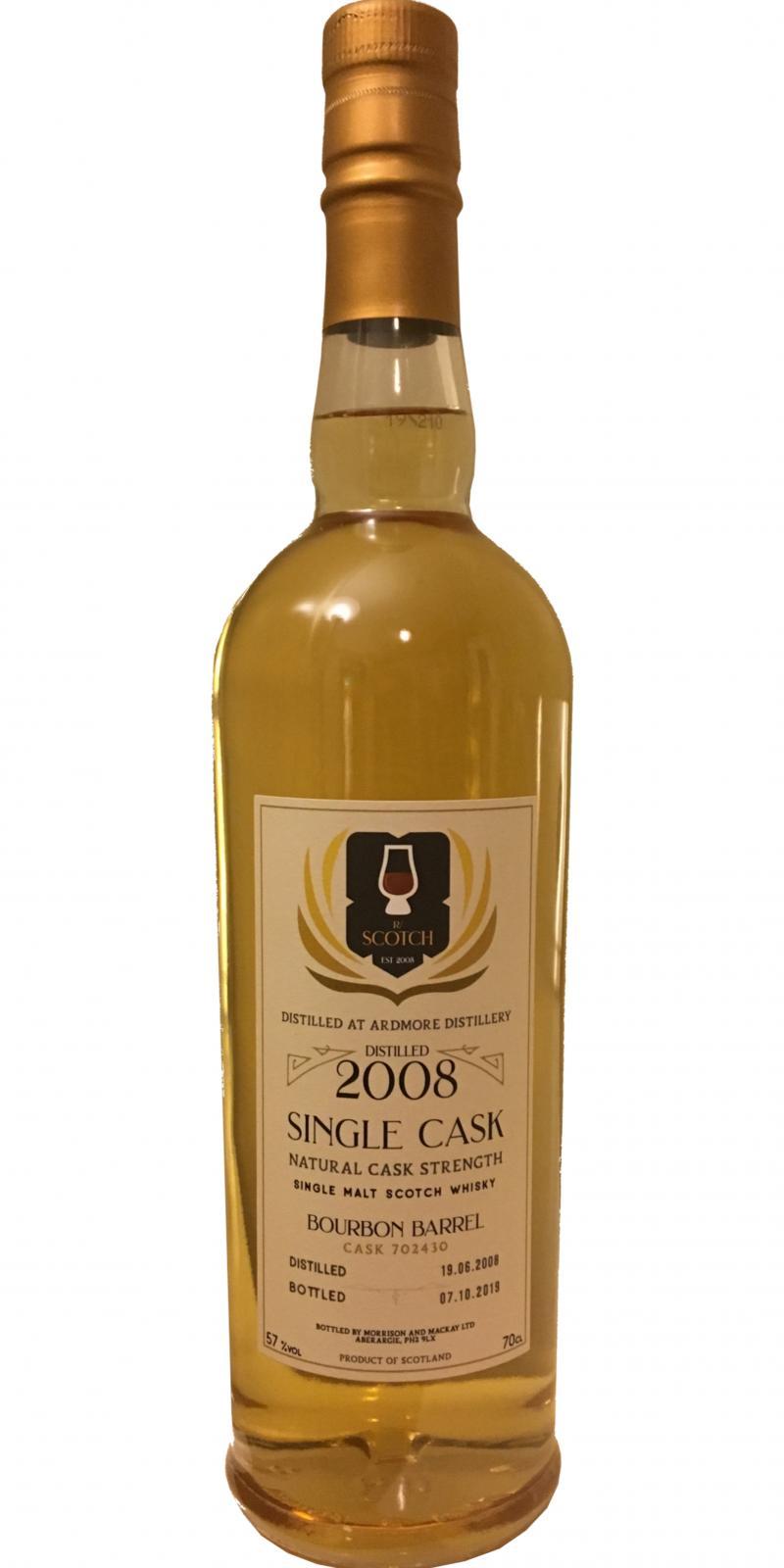 Ardmore 2008 MMcK  R/Scotch